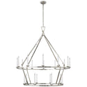 Darlana Ring Outdoor (Damp) Chandelier by Visual Comfort Signature