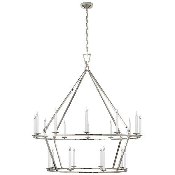 Darlana Ring Outdoor (Damp) Chandelier by Visual Comfort Signature