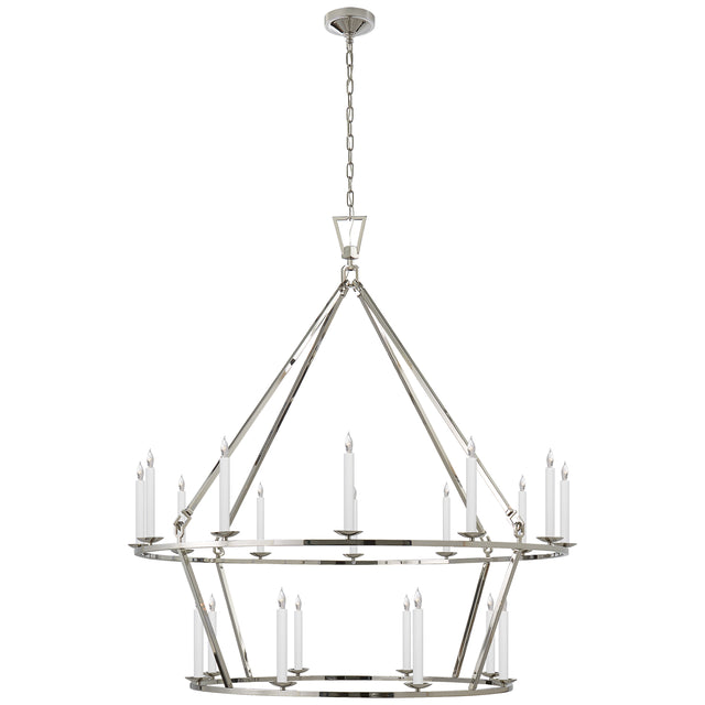 Darlana Ring Outdoor (Damp) Chandelier by Visual Comfort Signature