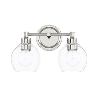 Buy polished-nickel Mid Century Vanity by Capital Lighting