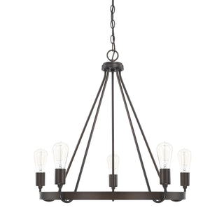 Buy bronze Tanner Chandelier by Capital Lighting