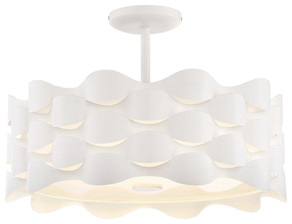 Current Outdoor (Damp) Semi Flush Mount Ceiling Light by George Kovacs