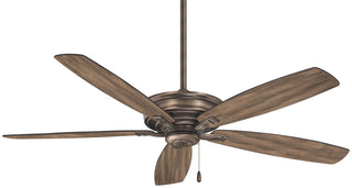 Buy heirloom-bronze-finish-with-aged-boardwalk-blades Kafé Ceiling Fan by Minka Aire
