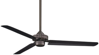Buy gun-metal-finish-with-gun-metal-blades Steal Ceiling Fan by Minka Aire