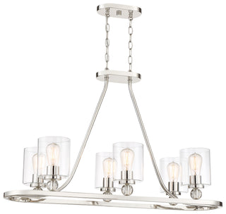 Buy polished-nickel-with-clear-glass-glass-and-clear-shade Studio Pendant by Minka-Lavery