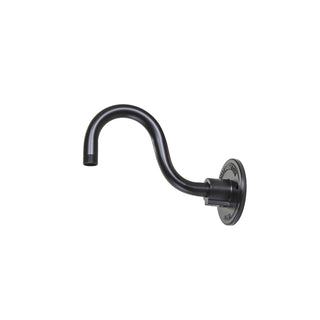 Buy aluminum-satin-black R Series Outdoor (Wet) Gooseneck Light by Millennium