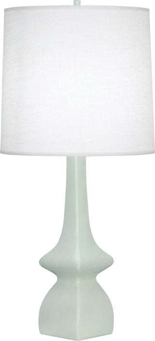 Buy celadon-glazed-ceramic Jasmine Table Lamp by Robert Abbey