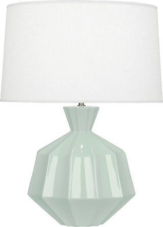 Buy celadon-glazed-ceramic Orion Table Lamp by Robert Abbey