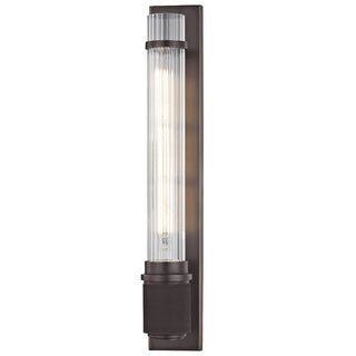 Buy old-bronze-with-clear-glass Shaw Outdoor (Damp) Sconce by Hudson Valley