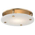 Croton Outdoor (Damp) Flush Mount Ceiling Light by Hudson Valley