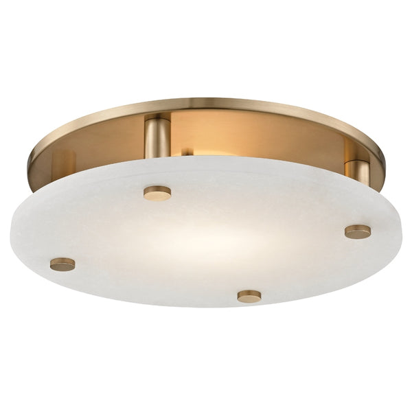 Croton Outdoor (Damp) Flush Mount Ceiling Light by Hudson Valley