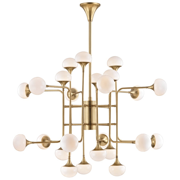 Fleming Outdoor (Damp) Chandelier by Hudson Valley