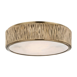 Crispin Outdoor (Damp) Flush Mount Ceiling Light by Hudson Valley