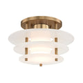 Gatsby Outdoor (Damp) Flush Mount Ceiling Light by Hudson Valley