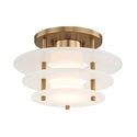 Gatsby Outdoor (Damp) Flush Mount Ceiling Light by Hudson Valley