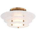 Gatsby Outdoor (Damp) Flush Mount Ceiling Light by Hudson Valley