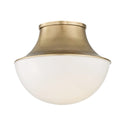 Lettie Outdoor (Damp) Flush Mount Ceiling Light by Hudson Valley