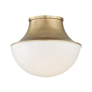 Lettie Outdoor (Damp) Flush Mount Ceiling Light by Hudson Valley