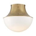 Lettie Outdoor (Damp) Flush Mount Ceiling Light by Hudson Valley