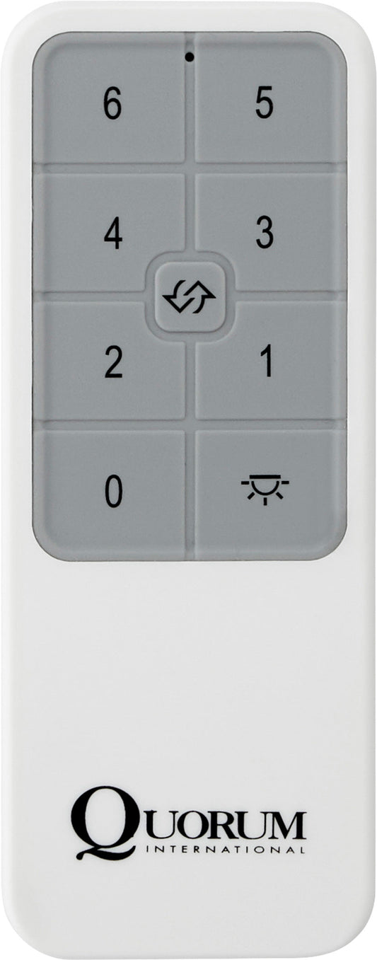 DC Motor Hand Held Remote by Quorum - White [Quorum-8-9860-0|ALT|1]