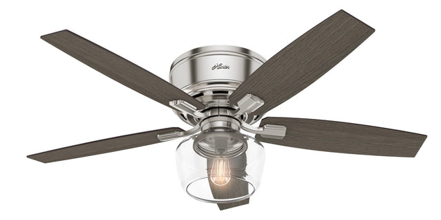 Bennett Hugger Ceiling Fan with Light by Hunter