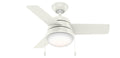 Aker Ceiling Fan with Light by Hunter