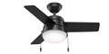 Aker Ceiling Fan with Light by Hunter