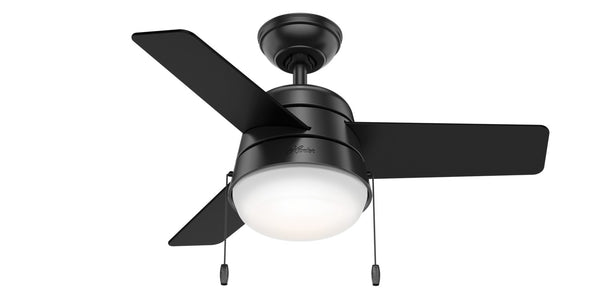 Aker Ceiling Fan with Light by Hunter