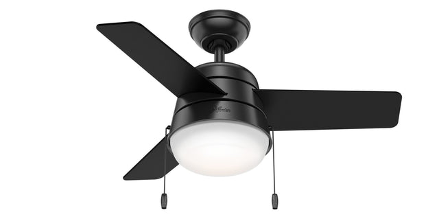 Aker Ceiling Fan with Light by Hunter