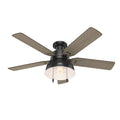 Mill Valley Outdoor (Damp) Hugger Ceiling Fan with Light by Hunter
