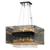 Bronze/Polished Chrome with Plated Smoked Glass and Smoke Shade