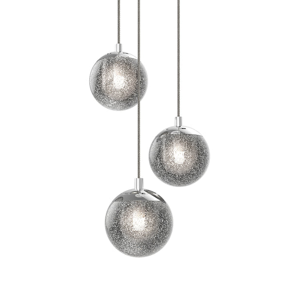 Champagne Bubbles Outdoor (Damp) Pendant by Sonneman