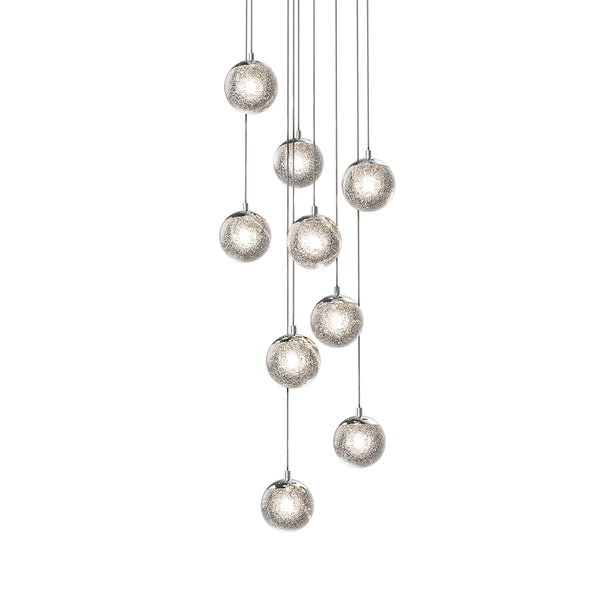 Champagne Bubbles Outdoor (Damp) Pendant by Sonneman