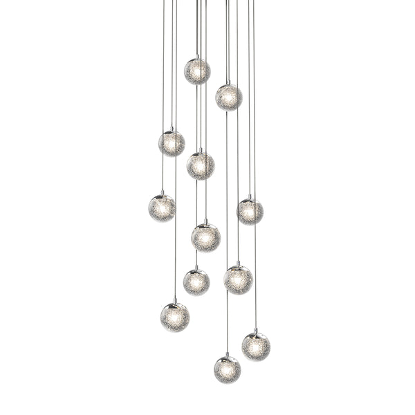 Champagne Bubbles Outdoor (Damp) Pendant by Sonneman