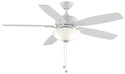 Aire Deluxe Ceiling Fan with Light by Fanimation