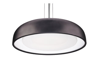 Buy black-with-opal-glass-glass Beacon Pendant by Kuzco Lighting