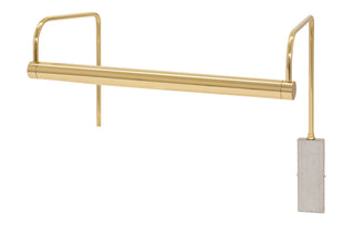 Buy polished-brass-with-metal-glass Slim-line Picture Light by House of Troy