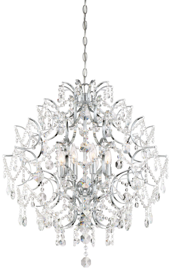 Isabella's Crown Outdoor (Damp) Chandelier by Minka-Lavery
