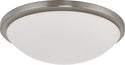 Button Outdoor (Damp) Flush Mount Ceiling Light by Nuvo Lighting