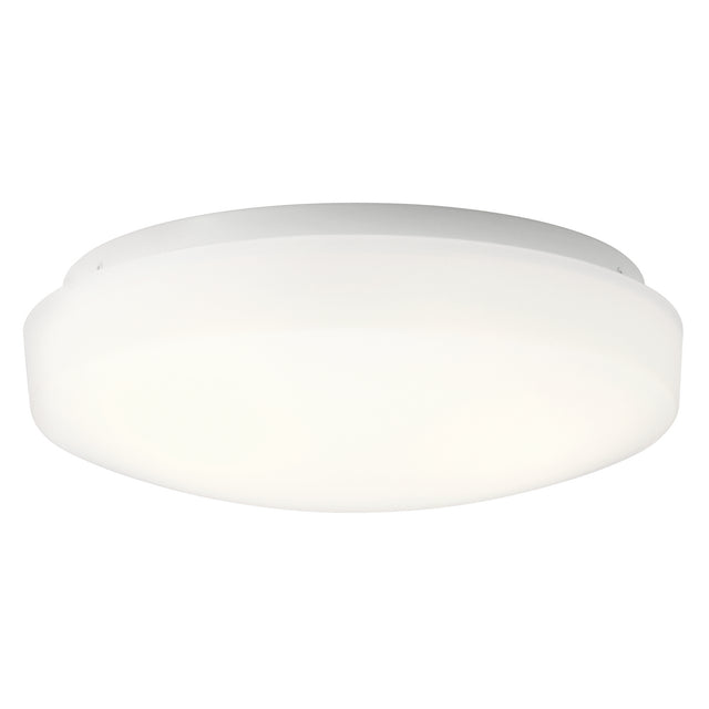 Ceiling Space Outdoor (Damp) Flush Mount Ceiling Light by Kichler