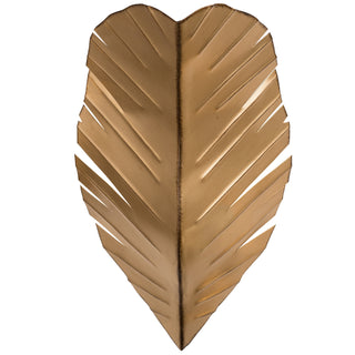 Buy gold-dark-edging Banana Leaf Sconce by Varaluz