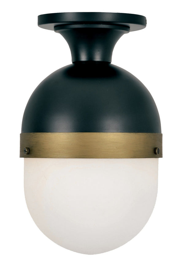 Capsule Outdoor (Wet) Semi Flush Mount Light by Crystorama