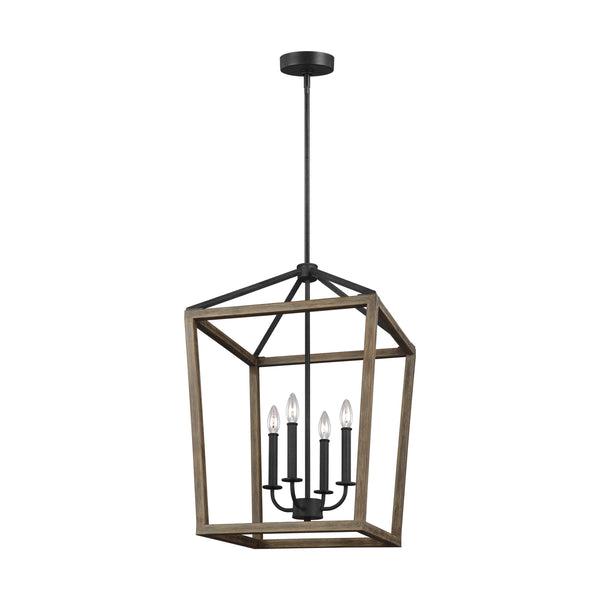 Gannet Outdoor (Damp) Chandelier by Visual Comfort Studio