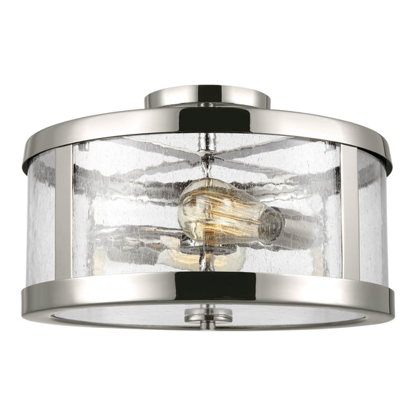 Harrow Outdoor (Damp) Semi-Flush Mount Ceiling Light by Visual Comfort Studio