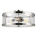 Harrow Outdoor (Damp) Flush Mount Ceiling Light by Visual Comfort Studio