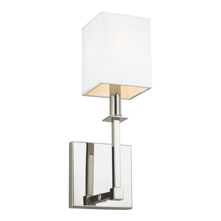 Buy polished-nickel Quinn Outdoor (Damp) Sconce by Visual Comfort Studio