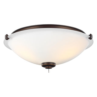 Buy roman-bronze-with-matte-opal-glass Universal Outdoor (Damp) Light Kit by Visual Comfort Fan