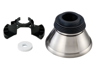 Buy brushed-steel Slope Ceiling Canopy Kit Accessory by Visual Comfort Fan