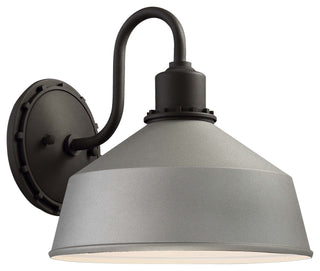 Buy sand-silver-with-sand-silver-glass-and-silver-gray-shade Mantiel Outdoor (Wet) Wall Lantern by Minka-Lavery