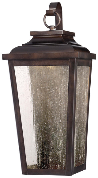 Buy chelesa-bronze-with-clear-seedy-glass-and-clear-seedy-shade Irvington Manor Outdoor (Wet) Lantern by Minka-Lavery